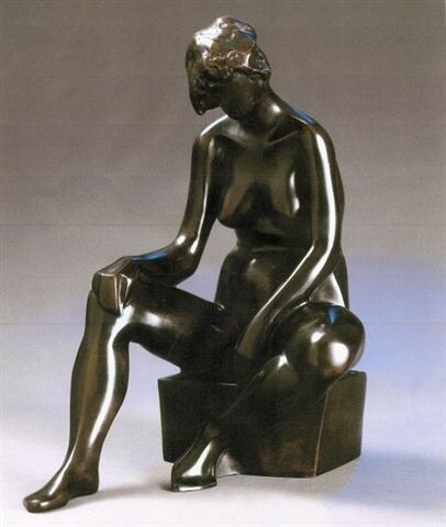 Sculpture titled "Nude By Erella Guri…" by Erella Gurion, Original Artwork