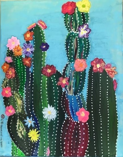 Cactus Jalisco, Pintura por Eric Pailhassard | Artmajeur