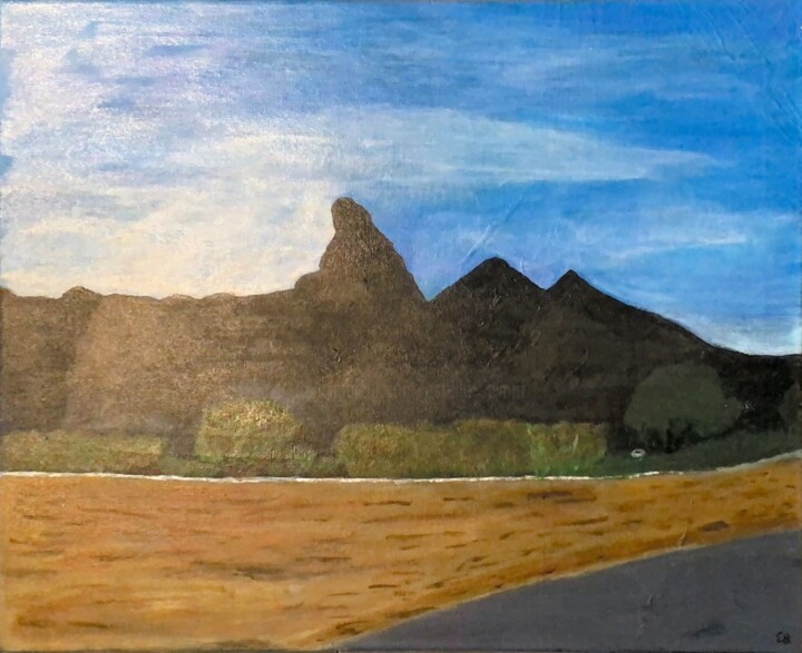 Peinture intitulée "Arizona" par Estelle Savarit, Œuvre d'art originale, Acrylique