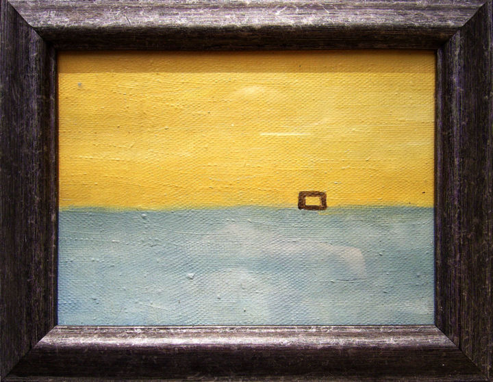 Pittura intitolato "Сopie de l'œuvre de…" da Geka2005, Opera d'arte originale, Olio