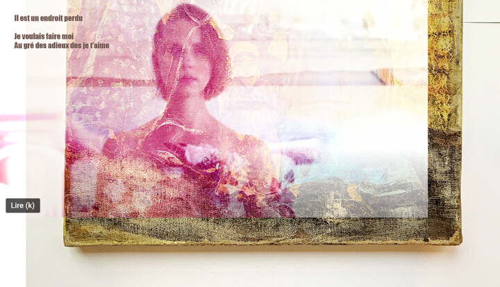 Фотография под названием "Je suis avec elle e…" - Eva Bergera, Подлинное произведение искусства, Манипулированная фотография