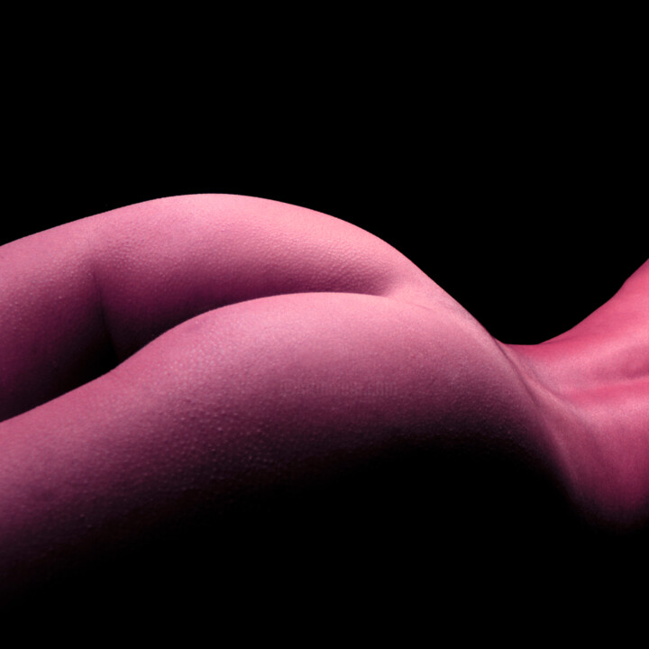 Photographie intitulée "nude #214-4" par Exors, Œuvre d'art originale, Photographie argentique