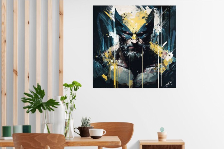 Wolverine V1, Digital Arts by F-Font Dit 