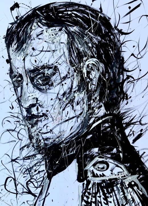 Painting titled "NAPOLEON" by Lautir, Original Artwork, Acrylic