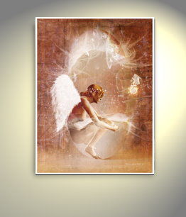 Digital Arts titled "Angel" by Fabienne Botte " Febee", Original Artwork, Digital Painting
