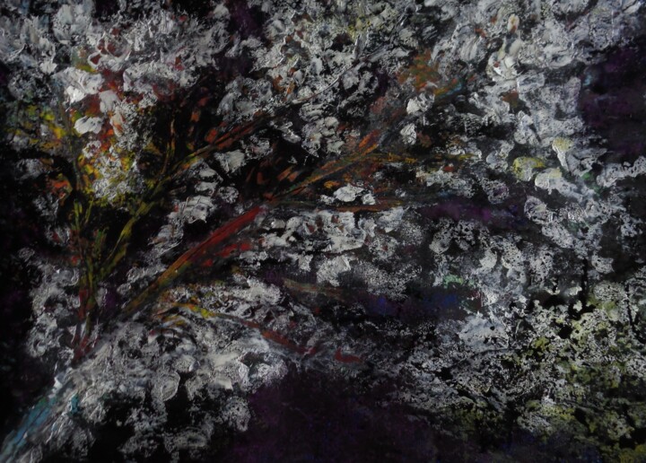 Malerei mit dem Titel "primavera" von Francisco Mendes, Original-Kunstwerk, Öl