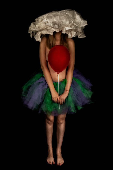 Photography titled "Un ballon" by Gelu Stanculescu, Original Artwork, Digital Photography