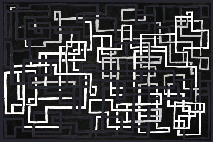 Digital Arts titled "MAZE LABYRINTH PATT…" by George Gkoumas, Original Artwork, Digital Photography