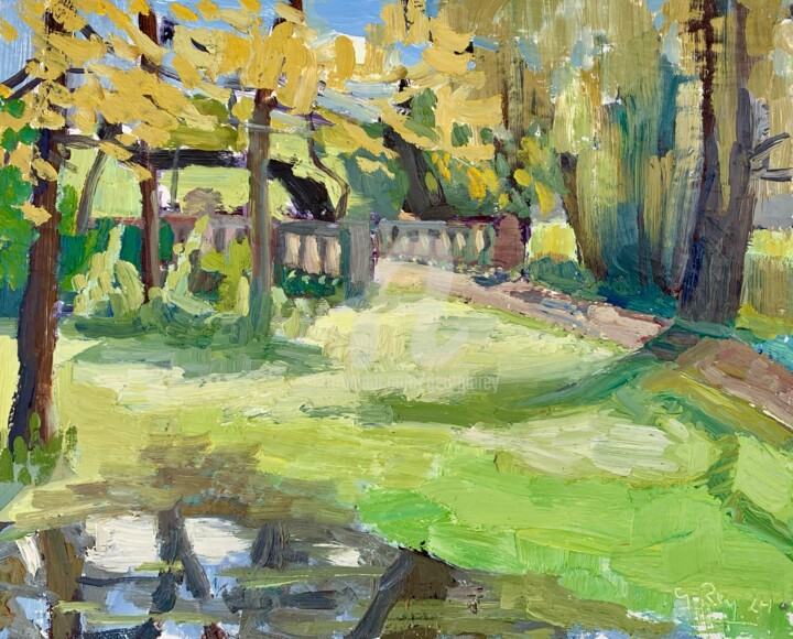 Peinture intitulée "Spring at Dean’s Co…" par Georgina Rey, Œuvre d'art originale, Huile