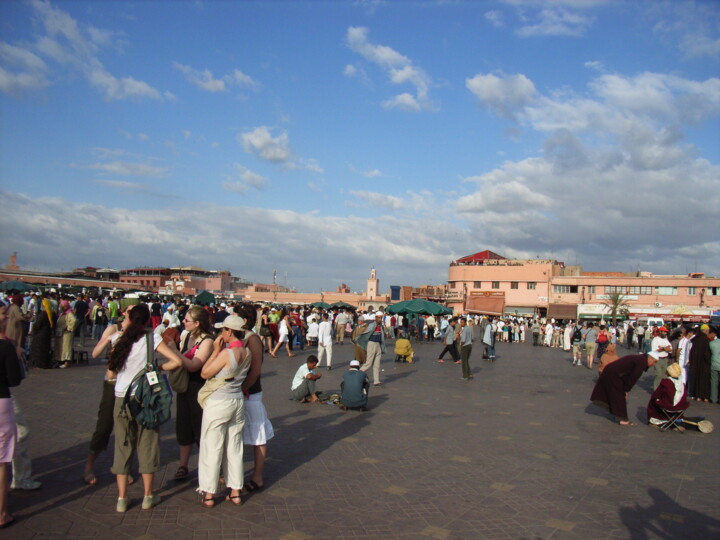 Photographie intitulée "marrakech" par Gerard Pompee, Œuvre d'art originale