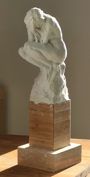 Sculpture titled "SOLITUDE ( sur comm…" by Gérard Rombi, Original Artwork, Bronze