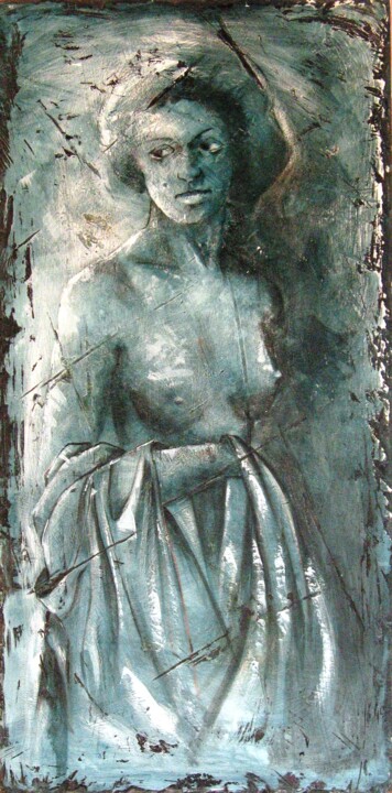 Peinture intitulée "Francesca" par Gian Paolo Pennisi, Œuvre d'art originale, Acrylique