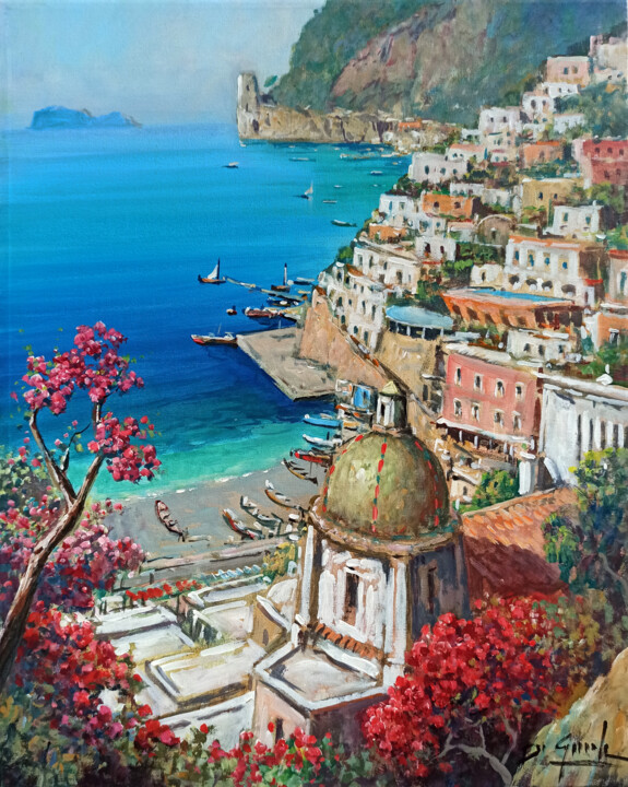 Positano artwork ➽ 67 オリジナルのアートワーク、限定版、版画