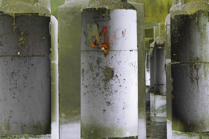 Фотография под названием "columns 8" - Harry Gruenert, Подлинное произведение искусства, Цифровая фотография