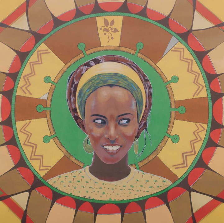 Fotografia zatytułowany „Mama Africa” autorstwa Guillermo El Oso, Oryginalna praca, Fotografia cyfrowa