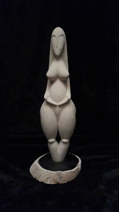 Sculptuur,  3,9x8,7 in 
