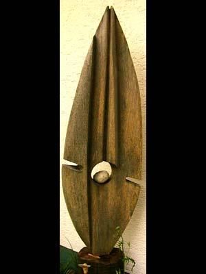 雕塑 标题为“Sculpture sur bois…” 由Herbert Unterberger, 原创艺术品, 其他