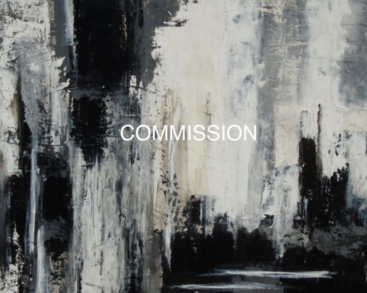 Malarstwo zatytułowany „commission Abstract…” autorstwa Holly Anderson, Oryginalna praca, Akryl