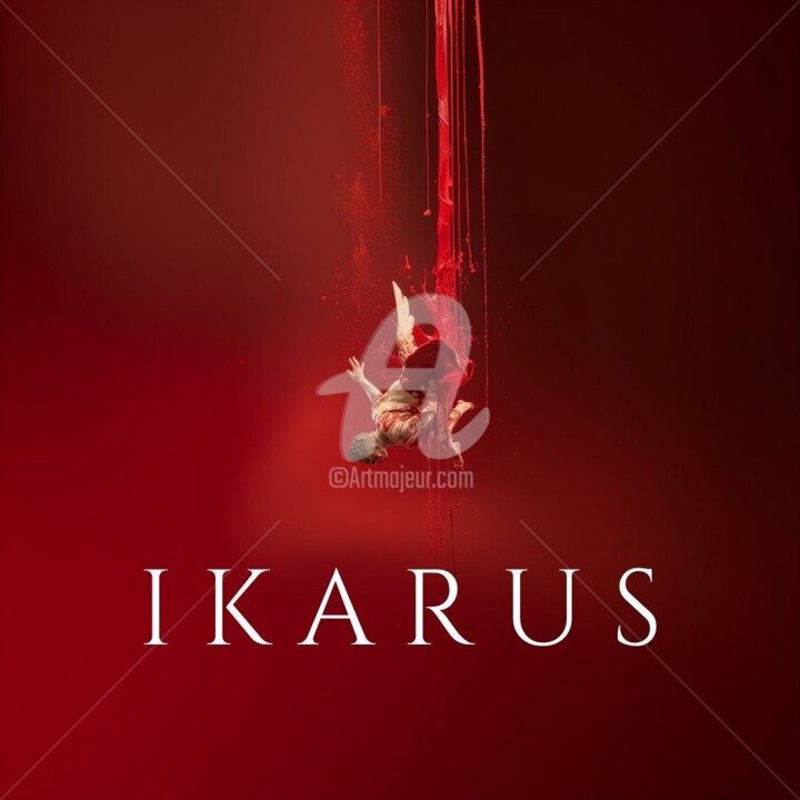 Arte digital titulada "IKARUS |||" por Ilkim Ergan, Obra de arte original, Imagen generada por IA