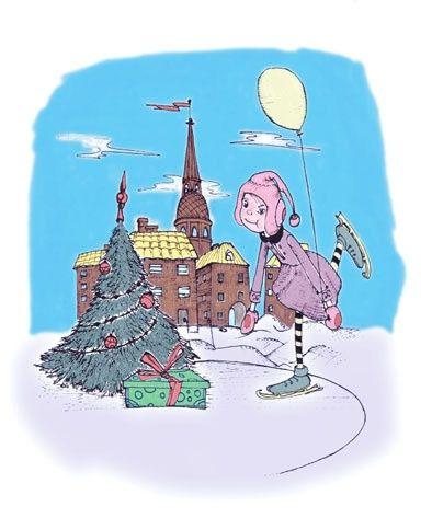 Drawing titled ""подарок"" by Olga Zuravlova, Original Artwork