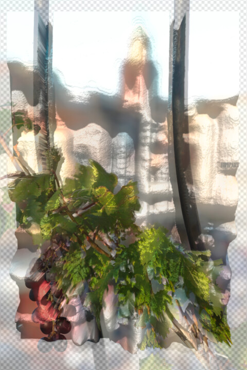 Digital Arts titled "Saint-Tropez vintage" by Ilona Barna (Biphoto), Original Artwork, 3D Modeling