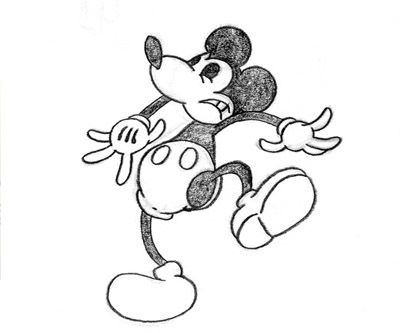 old mickey mouse drawings