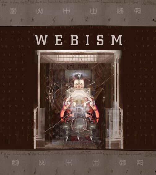 제목이 "Webism"인 디지털 아트 Istvan Horkay로, 원작