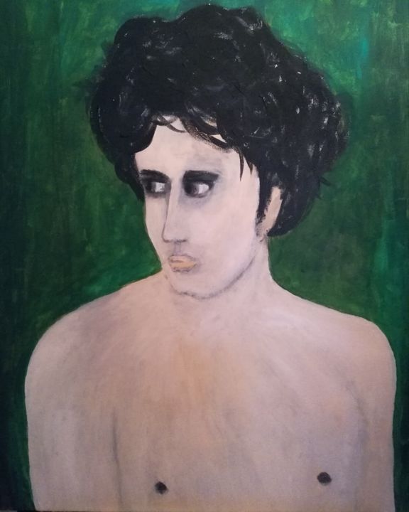 Peinture intitulée "Egon" par Izalord, Œuvre d'art originale