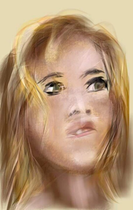 Arte digitale intitolato "Portrait" da Jacky Patin, Opera d'arte originale