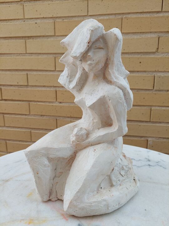 Rzeźba zatytułowany „Eva” autorstwa Jako Fernández J.Isaac P.Sánchez, Oryginalna praca, Gips