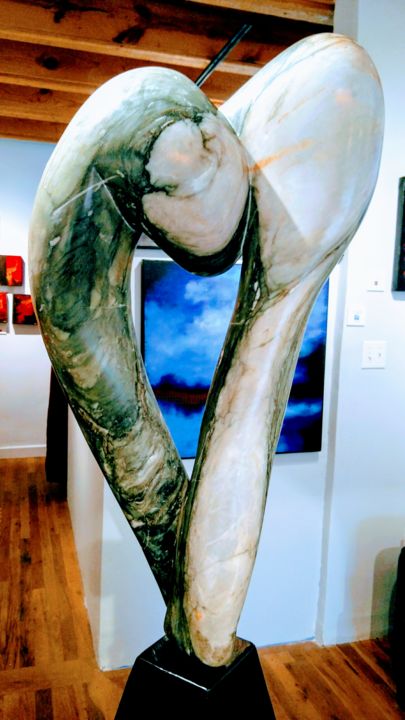 "Arizona Verde" başlıklı Heykel Jan And Jo Moore tarafından, Orijinal sanat, Taş