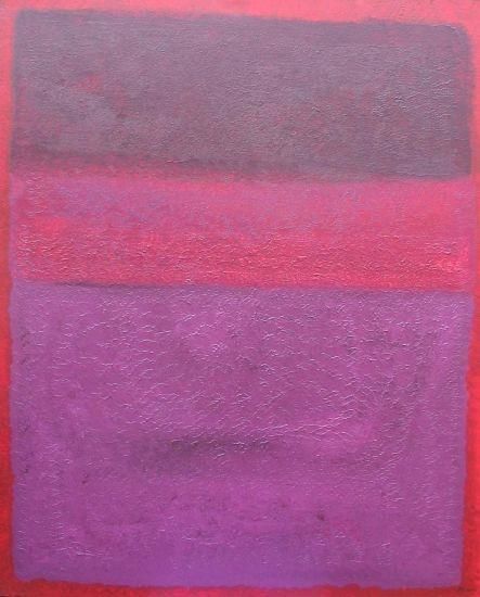 Peinture intitulée "Purple haze" par Janick Artusse, Œuvre d'art originale