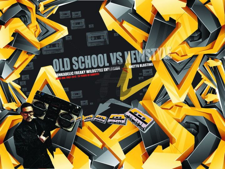 Arts numériques intitulée "old-school-vs-newst…" par Jawz, Œuvre d'art originale, Travail numérique 2D