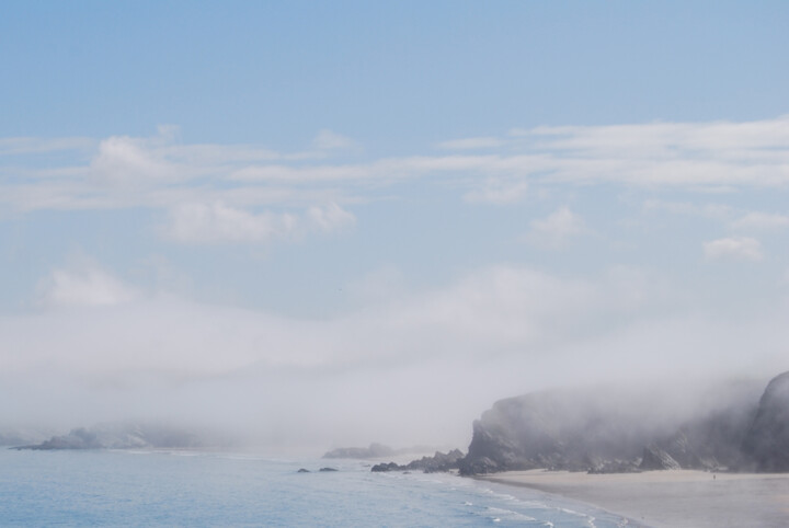 Photography titled "Newquay bay in the…" by Jean-Charles Hecquet, Original Artwork, Digital Photography