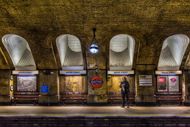 Photography titled "BAKER STREET" by Jean Claude Lataste, Original Artwork, Digital Photography