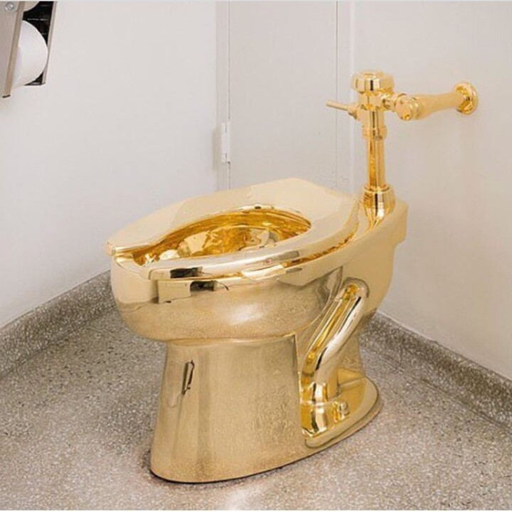Police are making progress in the case of the theft of Maurizio Cattelan's gold toilet