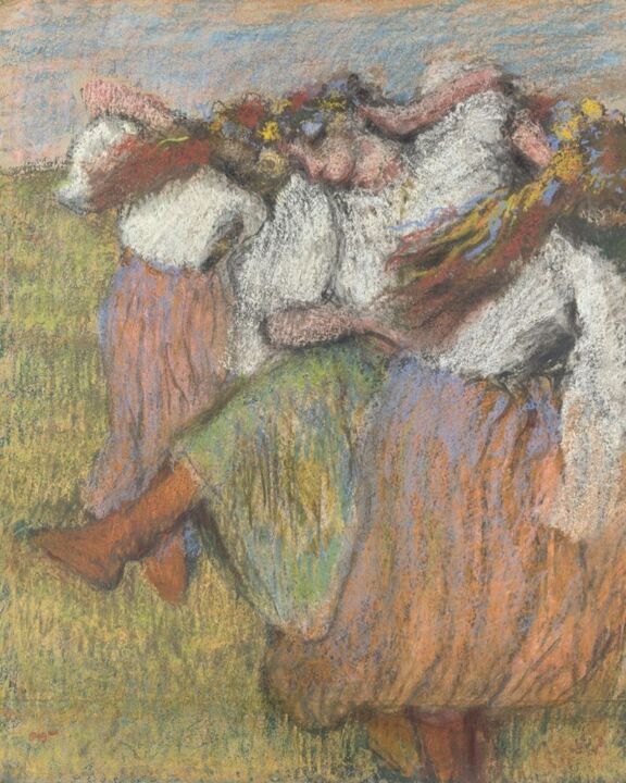 La Galería Nacional ha rebautizado a las bailarinas rusas de Degas como bailarinas ucranianas