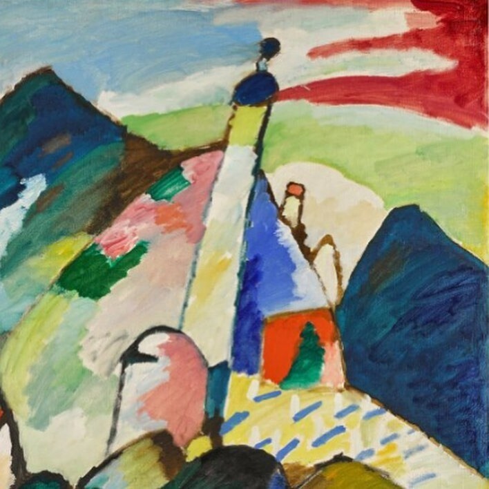A painting by Kandinsky has set a record by selling for $44.5 million