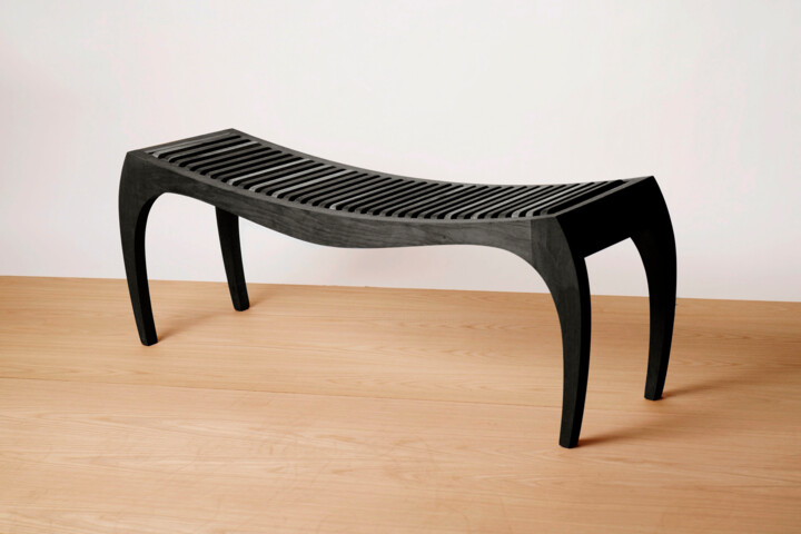 Design titled "banc RUMBO" by Jeanbaptiste Van Den Heede, Original Artwork, Furniture