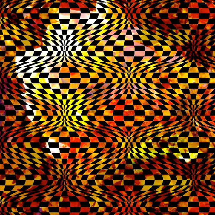 Arte digitale intitolato "KALEIDOSCOPE" da Jeannette Allary, Opera d'arte originale, Pittura digitale