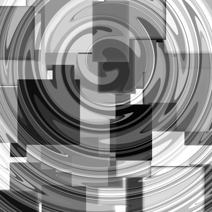 "Shadowed Swirls #16…" başlıklı Dijital Sanat Jeb Gaither tarafından, Orijinal sanat, 2D Dijital Çalışma