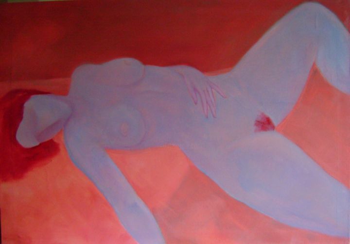Painting titled "raspberry dream" by Jevgenij Bondarenko, Original Artwork