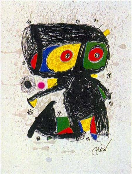 Gravures & estampes intitulée "Poligrapha 15 Years" par Joan Miró, Œuvre d'art originale