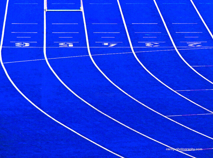 Photography titled "Race Track" by Jochen Cerny, Original Artwork, Digital Photography Mounted on Other rigid panel