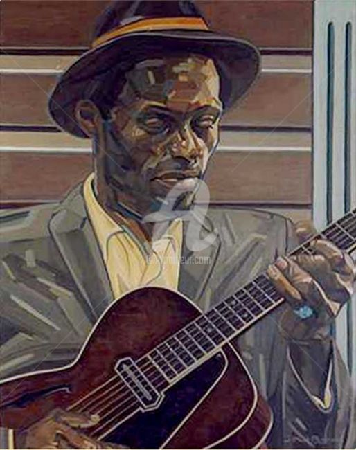 Painting titled "WILLIE BROWN..." by Jean-Paul Pagnon, Original Artwork