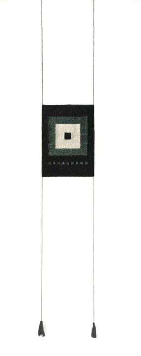 Textielkunst,  86,6x13,4 in 