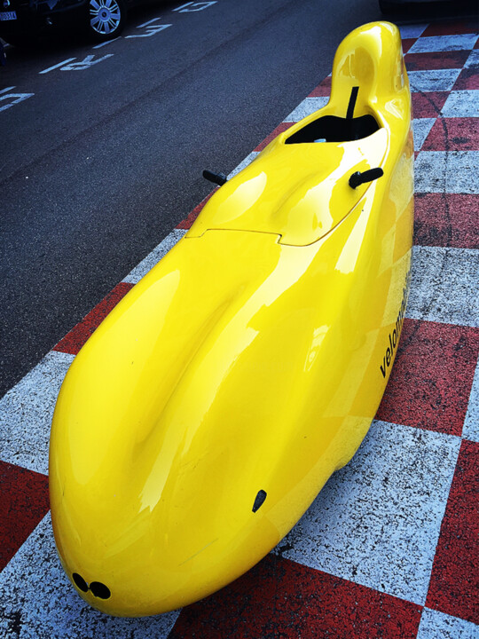 "the banana race car…" başlıklı Fotoğraf Katherine Lee tarafından, Orijinal sanat, Dijital Fotoğrafçılık