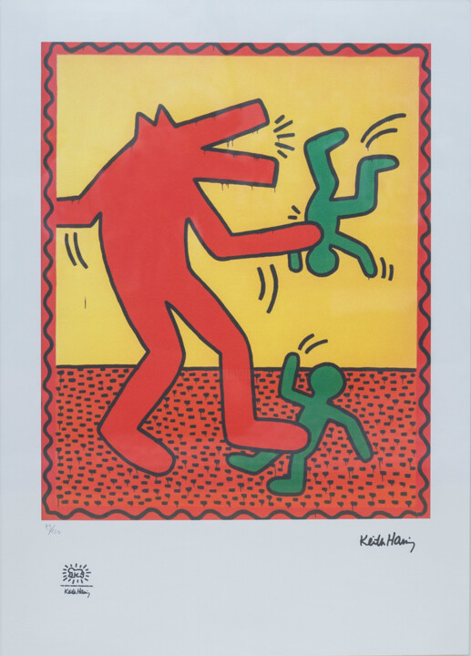 Printmaking titled "keith_haring_2" by Keith Haring, Original Artwork