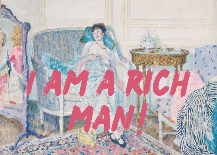 "I AM A RICH MAN" başlıklı Dijital Sanat Kerry Pritchard tarafından, Orijinal sanat, Dijital Resim