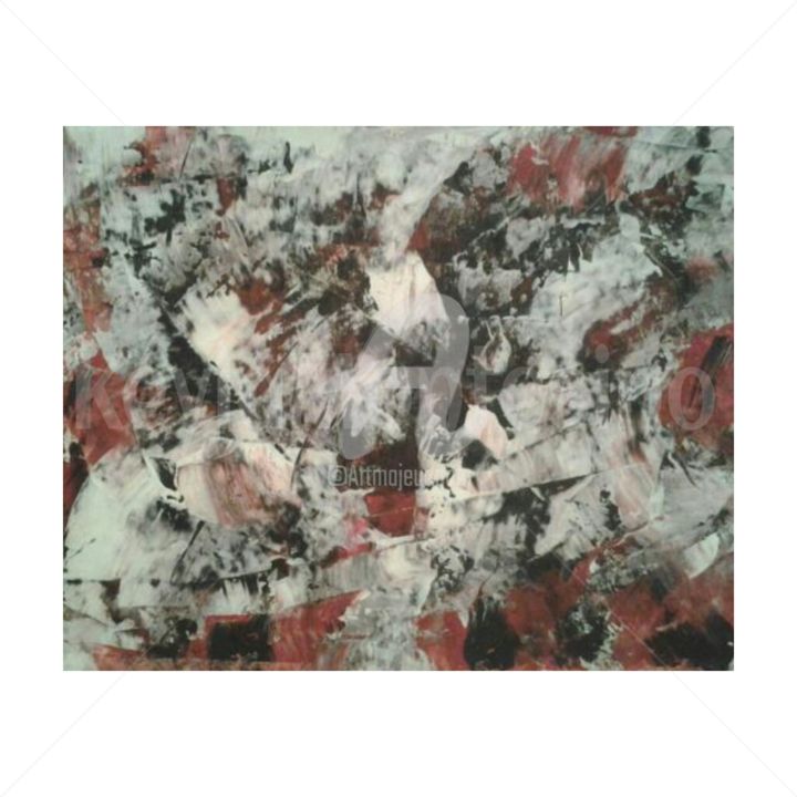 Malarstwo zatytułowany „abstracto” autorstwa Keysha Montesino, Oryginalna praca